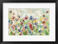 Framed Springtime Meadow Flowers