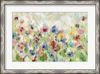 Framed Springtime Meadow Flowers