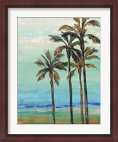 Framed Copper Palms I