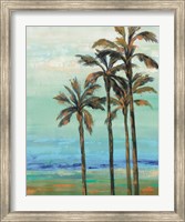 Framed Copper Palms I