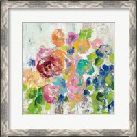 Framed 'Hydrangea Bouquet II' border=