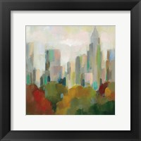 Framed 'NYC Central Park II' border=