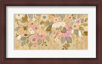 Framed Decorative Pastel Flowers