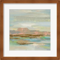 Framed 'Spring Desert II' border=