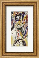 Framed Aquarellentwurf, 1914