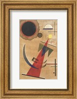 Framed Pointed Red Shape, 1925