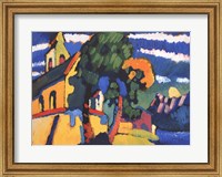 Framed Village Church in Riegsee, Bavaria, 1907