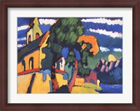 Framed Village Church in Riegsee, Bavaria, 1907