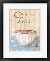 Framed Cafe au Lait