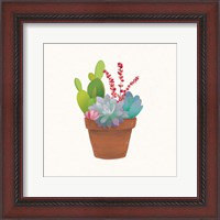 Framed Succulent Pot III
