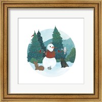 Framed Winter Friends IV