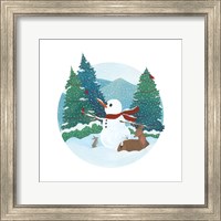 Framed Winter Friends II