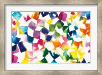 Framed Colorful Cubes