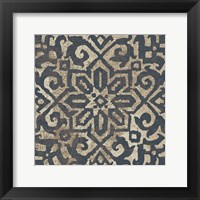 Amadora with Brown Square IX Framed Print