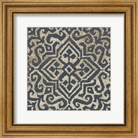 Framed Amadora with Brown Square III