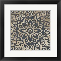 Amadora with Brown Square I Framed Print