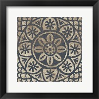 Amadora with Brown Square II Framed Print