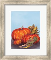 Framed Watercolor Harvest IV