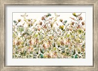 Framed Transparent Garden Spice Pattern