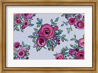 Framed Blossoms and Buds