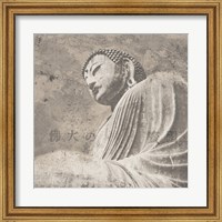 Framed Asian Buddha II Neutral