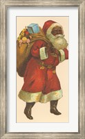 Framed African American Santa III
