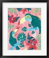 Jungle Jive I Framed Print