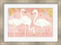 Framed Flamingo Fever IV