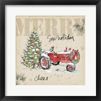 Country Christmas III Framed Print