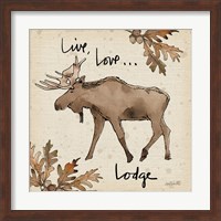 Framed Lodge Life IV
