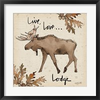 Framed Lodge Life IV