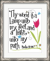 Framed Thy Word