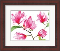Framed Bright Magnolias