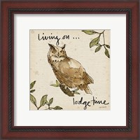 Framed 'Lodge Life VI' border=