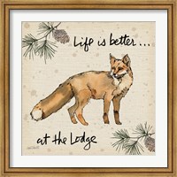 Framed Lodge Life V