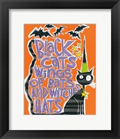 Framed Bats and Black Cats II