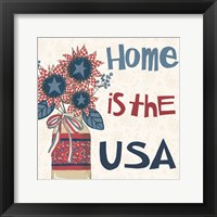 American Country III Framed Print