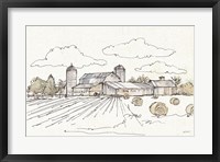 Farm Memories II Framed Print