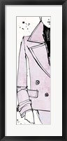 Fashion Strokes V Pastel Framed Print