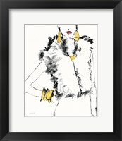 Framed Fashion Strokes IV no Splatter