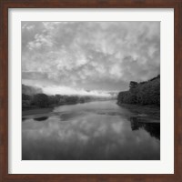 Framed Morning on the River
