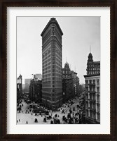 Framed Flatiron Building