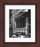Framed NY Stock Exchange