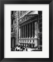 Framed NY Stock Exchange