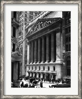 Framed NY Stock Exchange