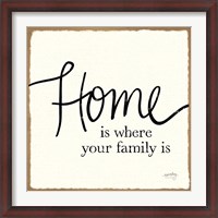 Framed Blessings of Home II (Home)