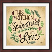 Framed Kitchen Memories I (Kitchen seasoned)