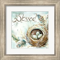 Framed Nest Blessed