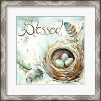 Framed Nest Blessed