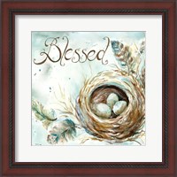 Framed Nest Blessed